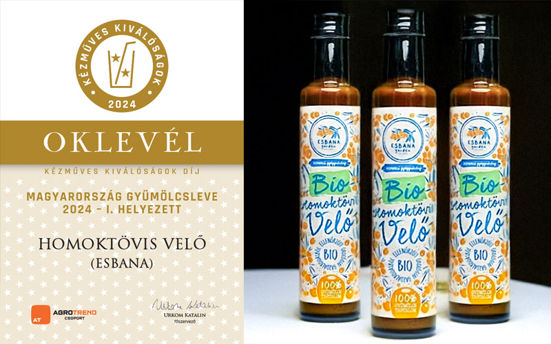 Homoktövis velő – Esbana