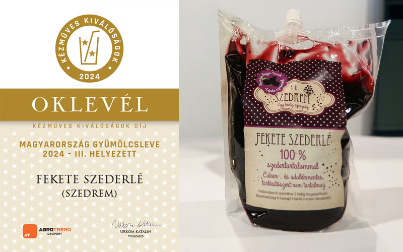 Fekete szederlé – Szedrem