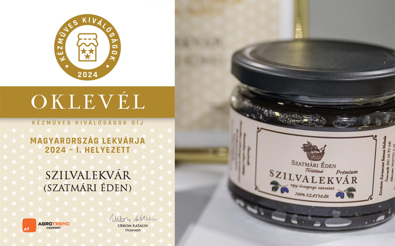 Szilvalekvár – Szatmári Éden