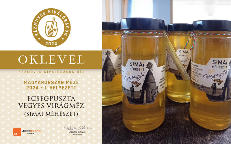 Ecsegpuszta Vegyes Virágméz – Simai Méhészet