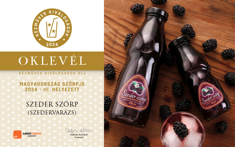 Szeder szörp – Szedervarázs