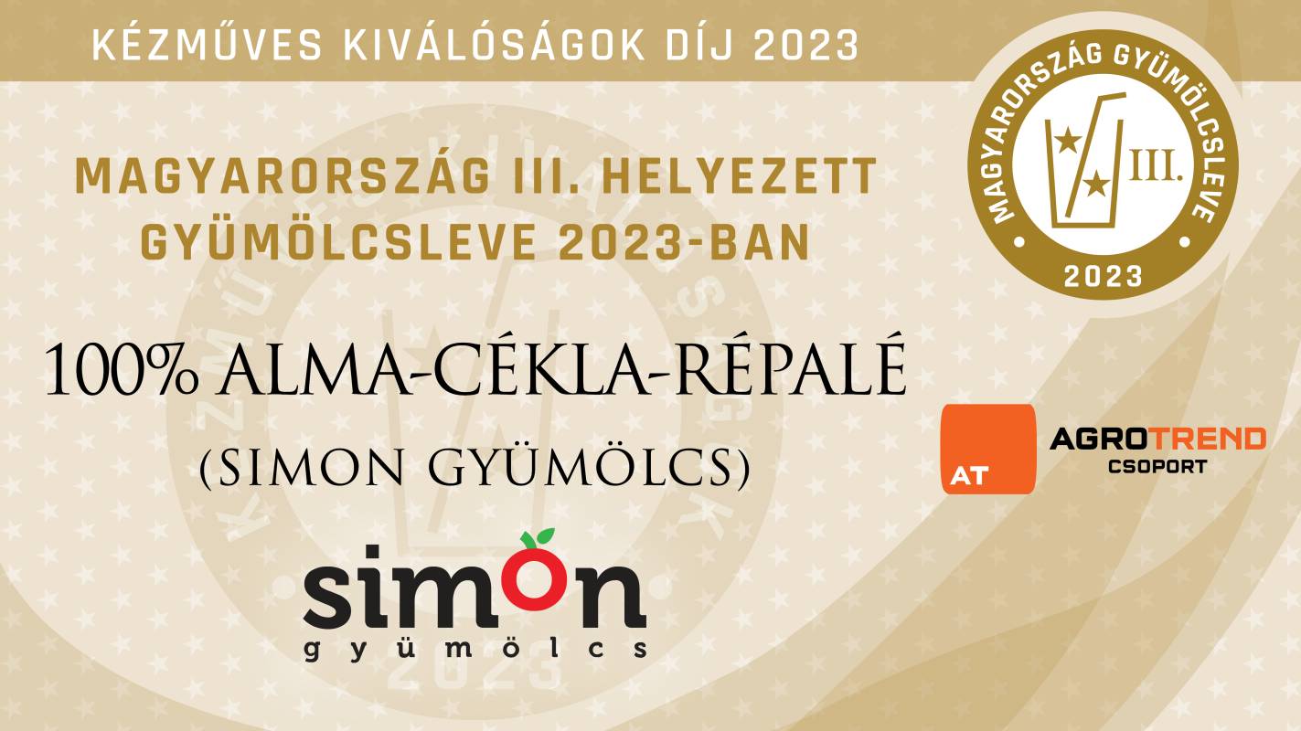 100% Alma-cékla-répalé – Simon Gyümölcs