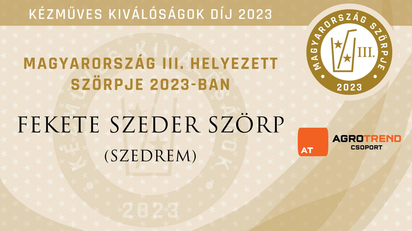 Fekete Szeder Szörp – Szedrem