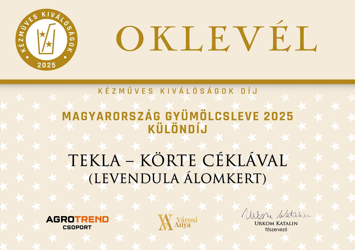 Tekla – körte céklával