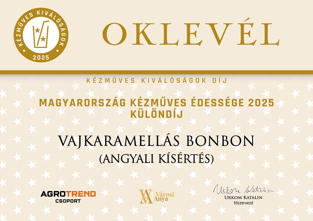 Vajkaramellás bonbon