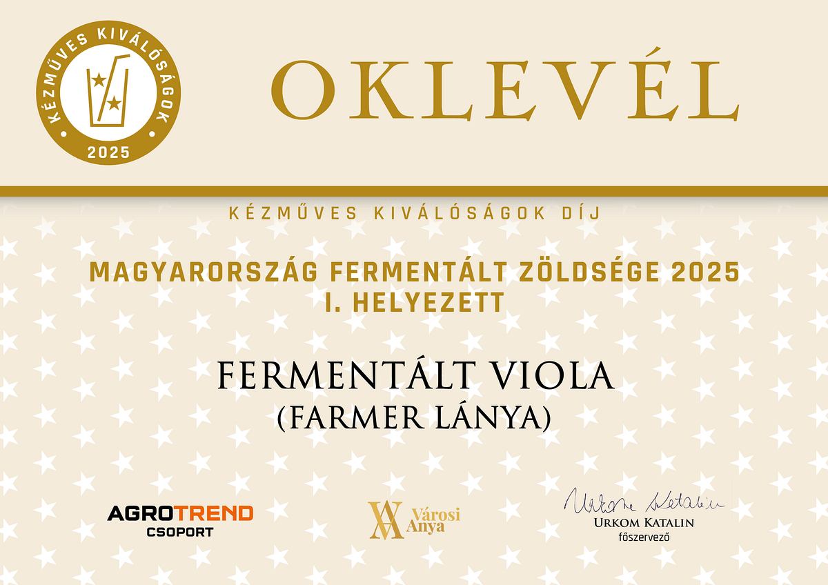 Fermentált viola